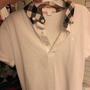 Boys Burberry Polo